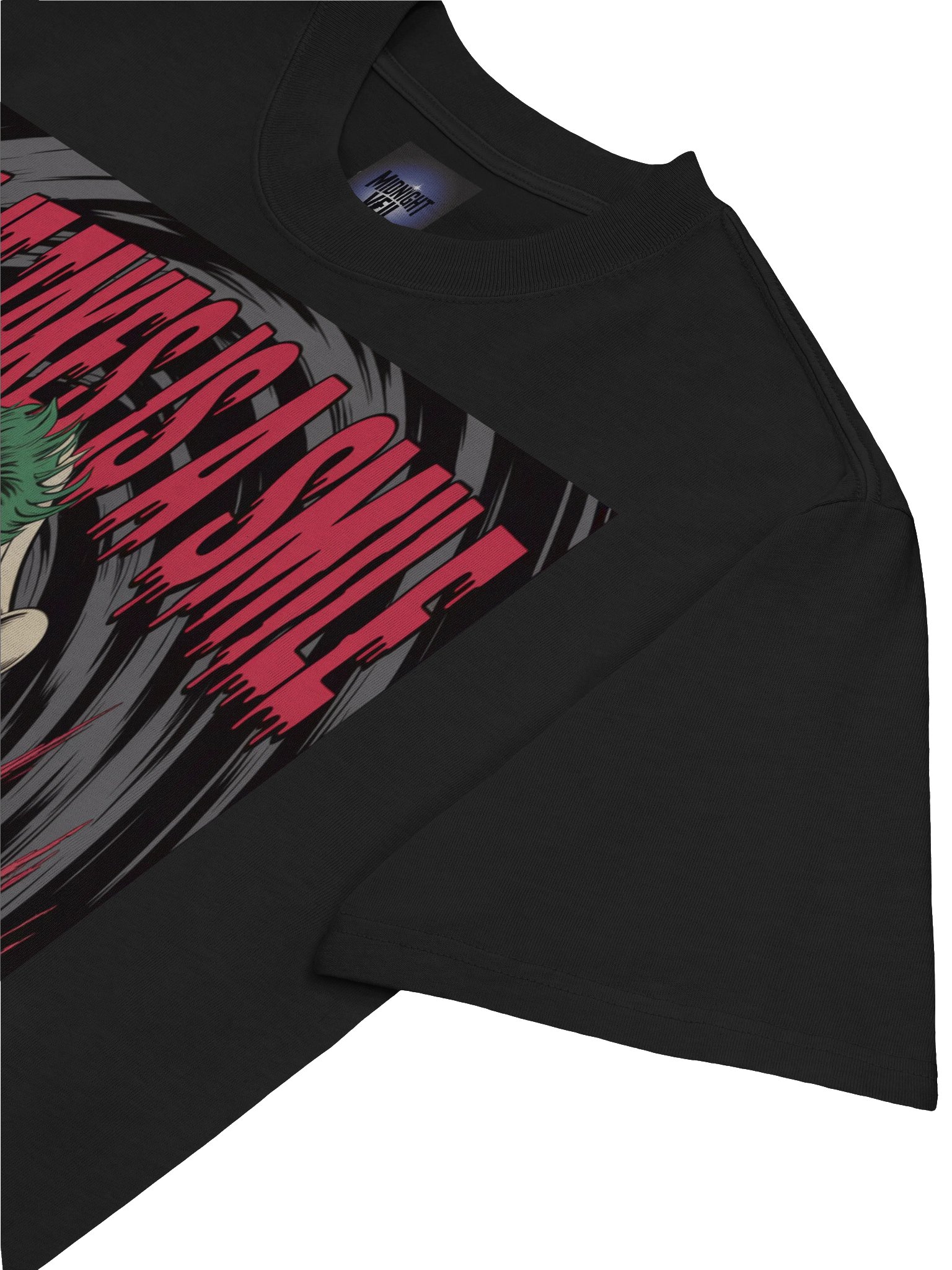 Joker 'All It Takes Is A Smile' Oversized Faded T-Shirt product image (7)