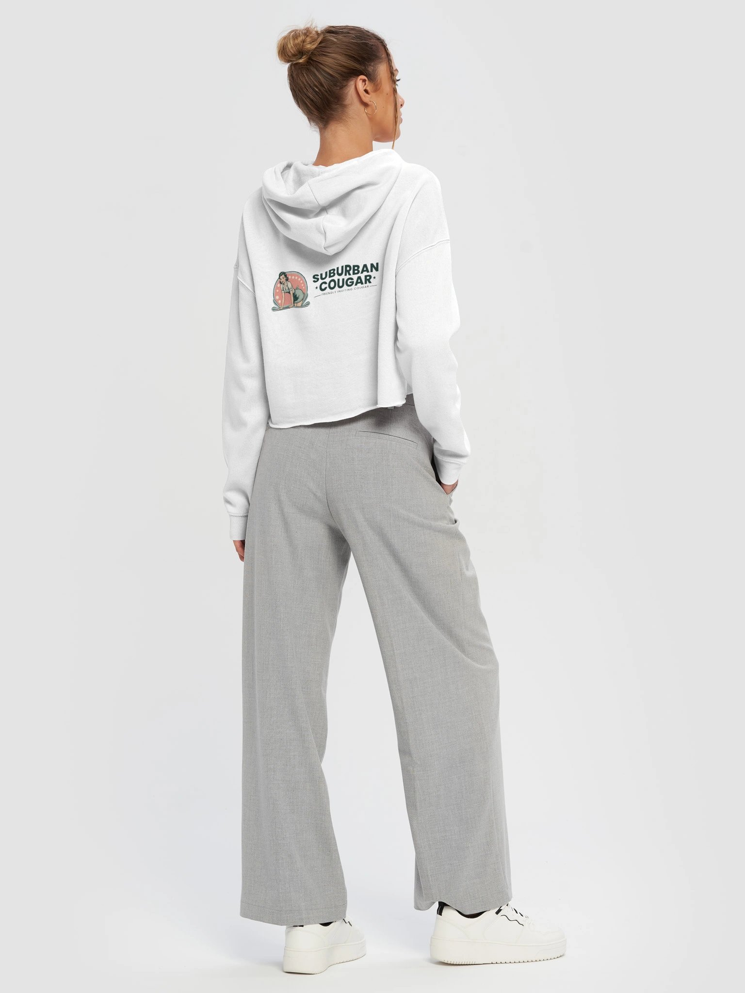 Suburban Cougar Cropped Hoodie product image (36)