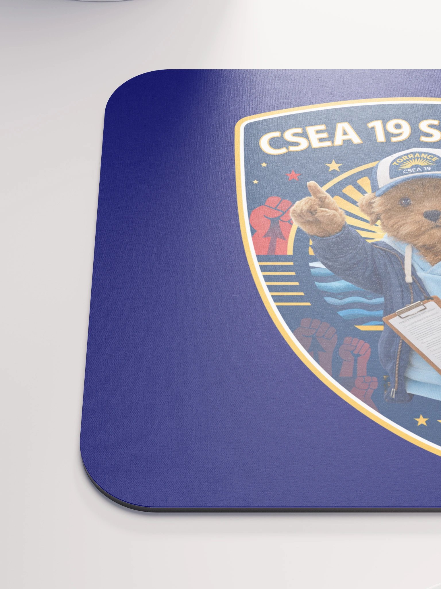 CSEA 19 Strong Union Badge Mouse Pad product image (6)