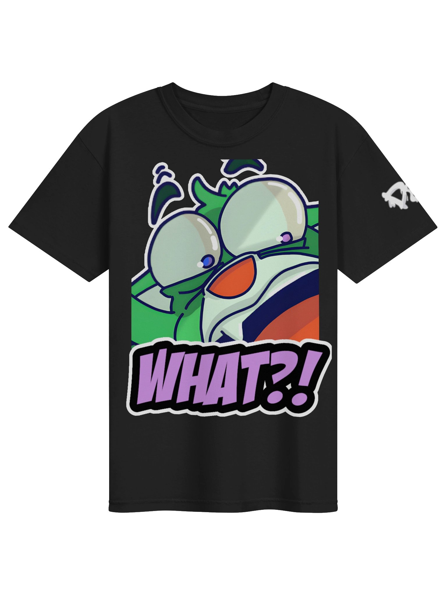 WHAT?! d20 t-shirt product image (1)