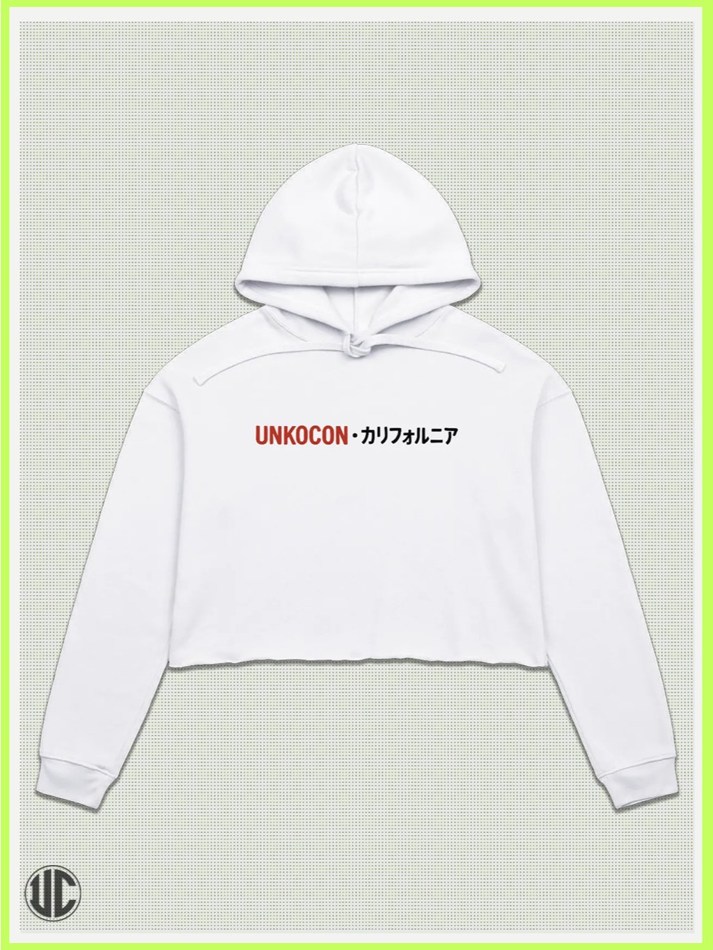 UnkoCon – Ventura CA Surfer Crop Hoodie product image (2)