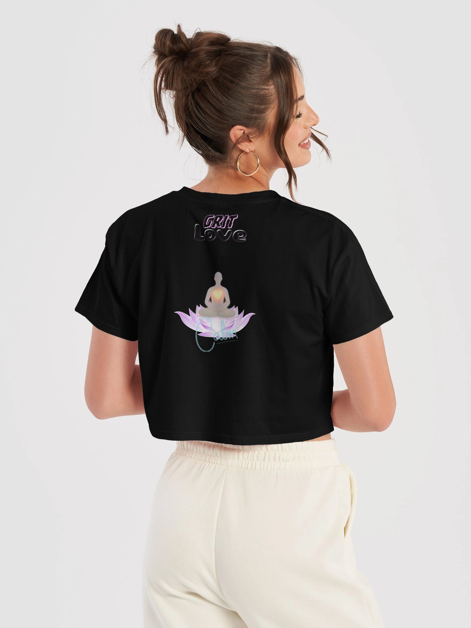 Fierce Love Heart Crop Top product image (52)