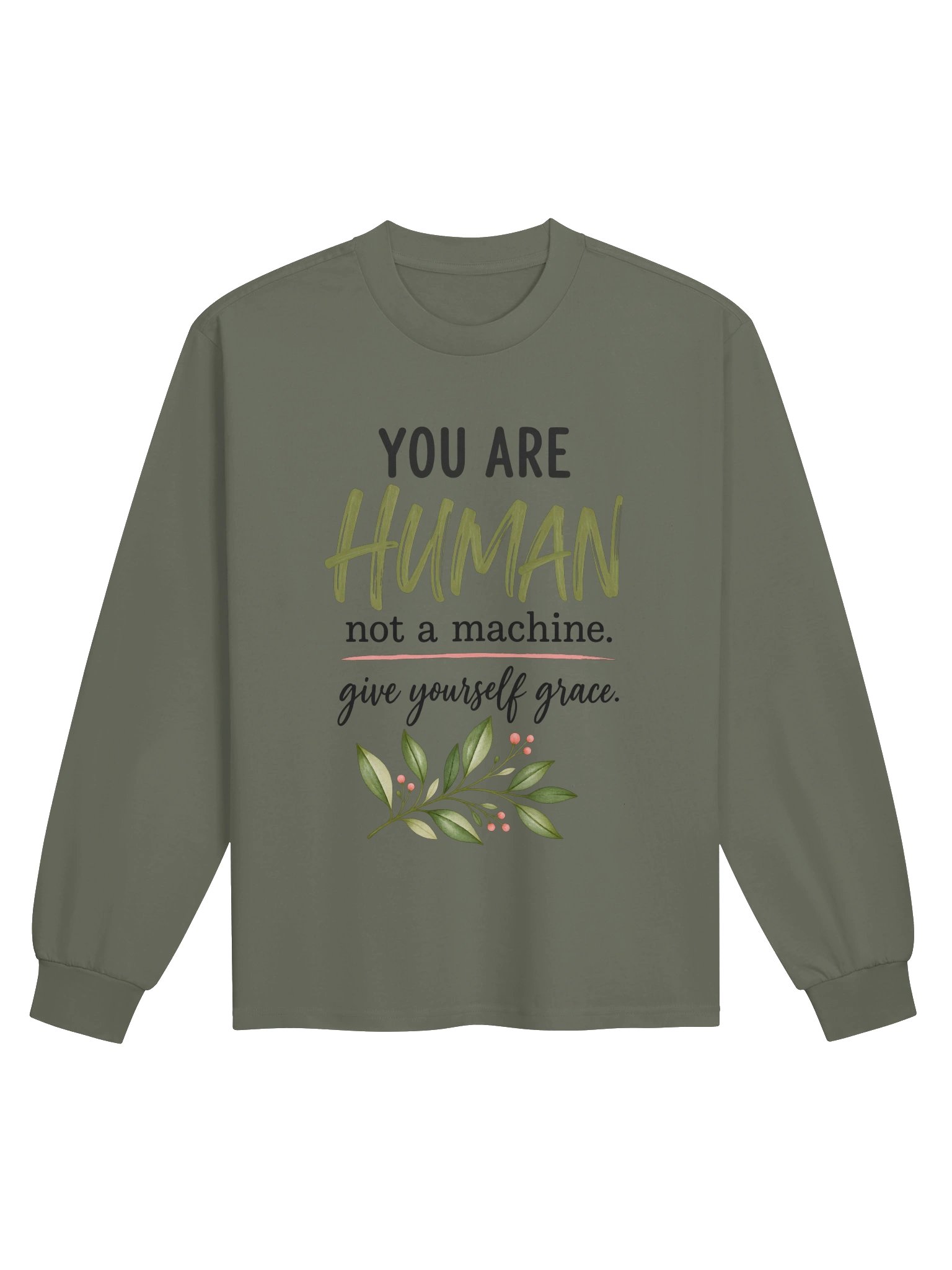 You Are Human, Not a Machine Long Sleeve product image (4)
