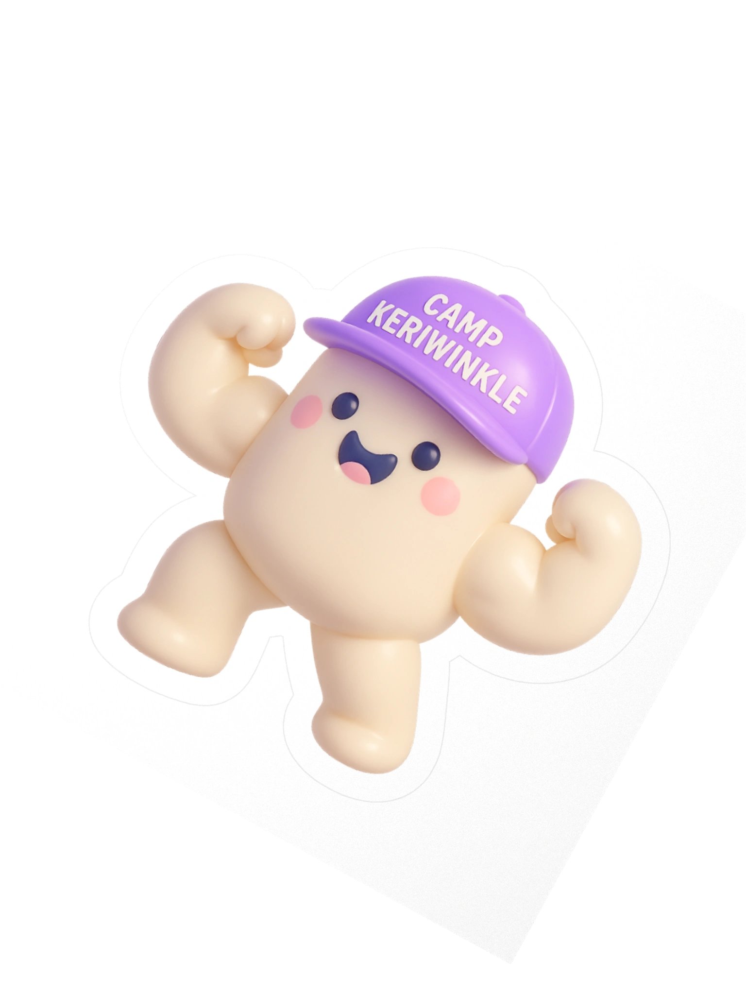 Buff Marshie Sticker product image (2)
