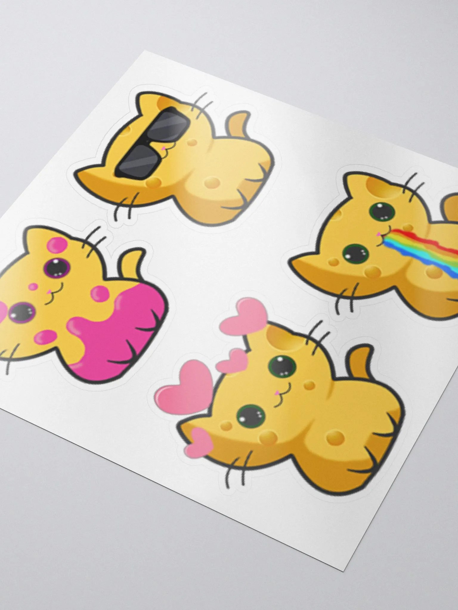 Käsekatzen Sticker V1 product image (3)