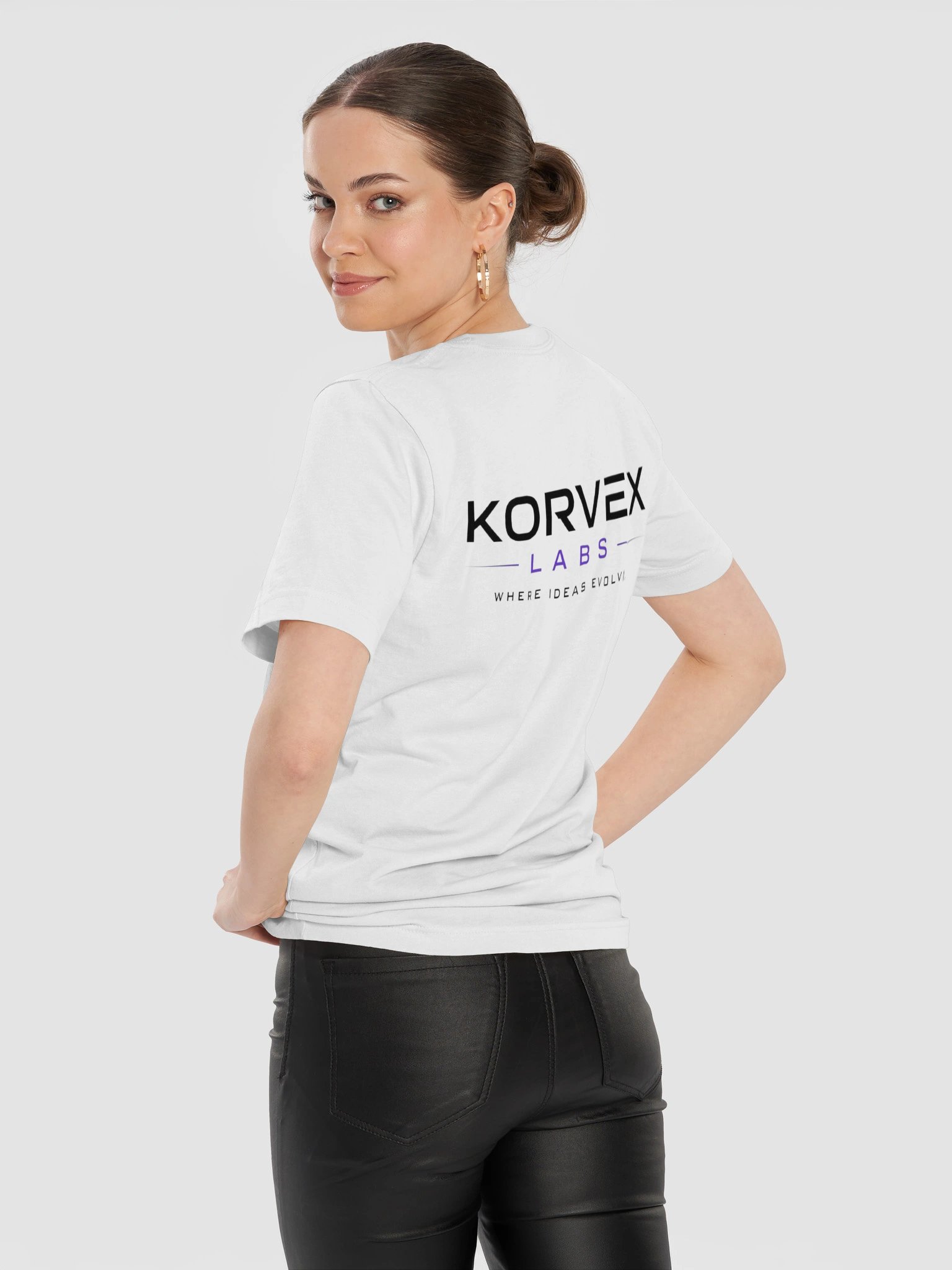 KORVEX Essential Tee (White) product image (12)