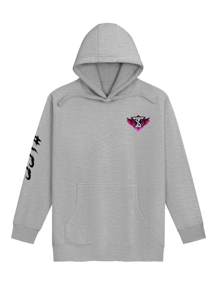 PINK SayLes GREY Hoodie (#LCC) product image (1)