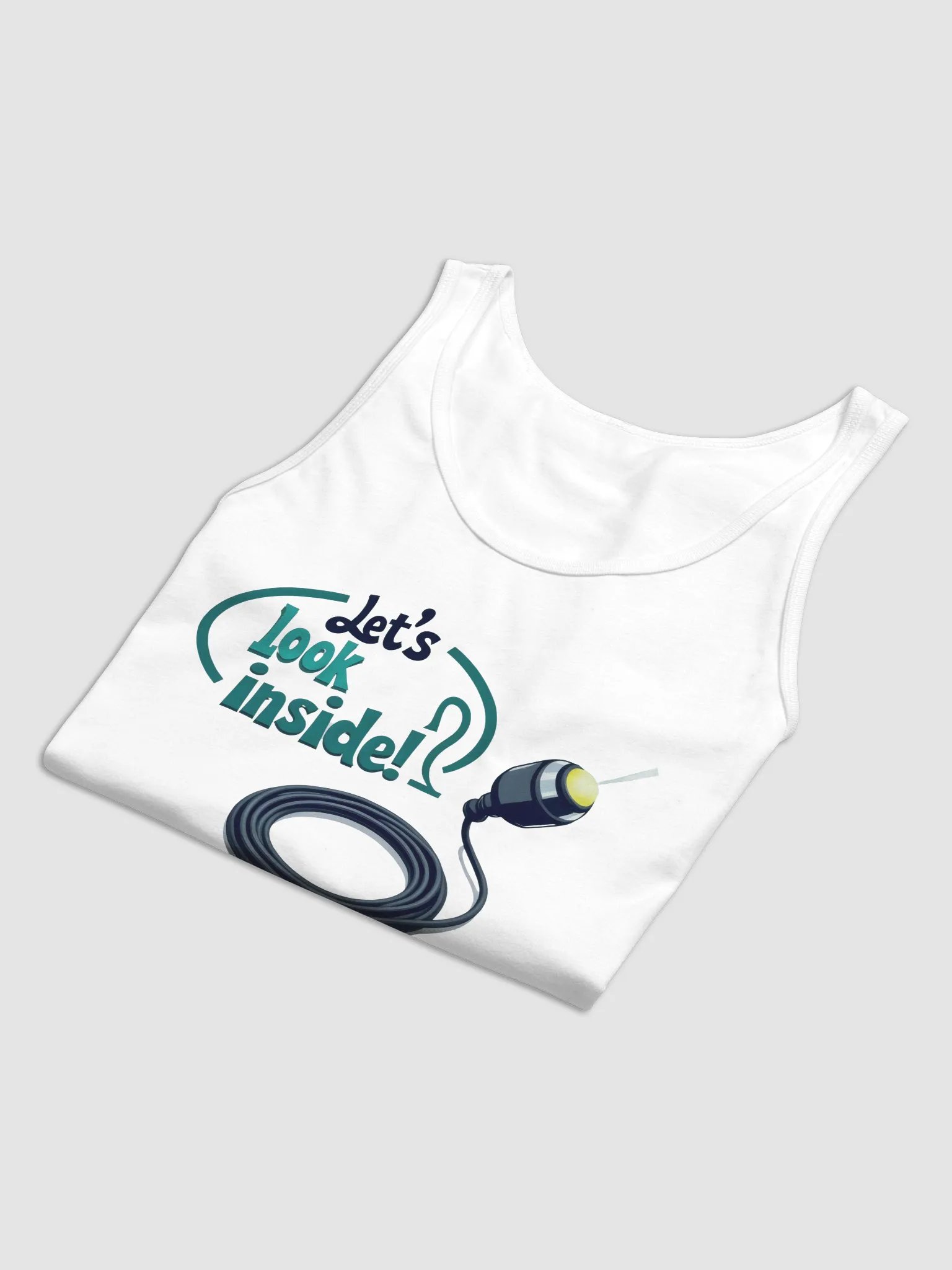 Illuminate Your World with the Endoscope Graphic Tank product image (23)