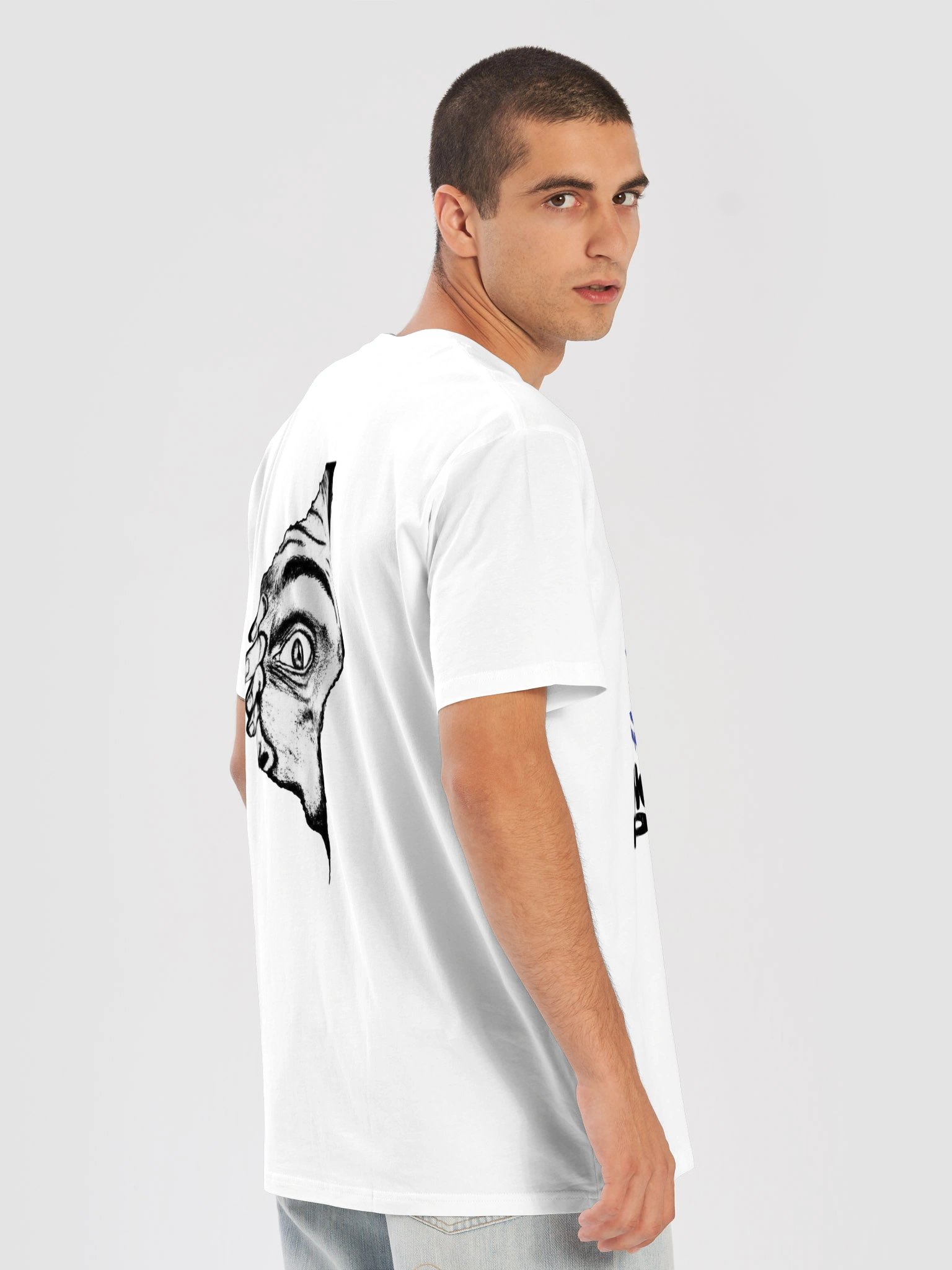 Step Inside Carefully PEACE Eyes Graphic Tee product image (16)