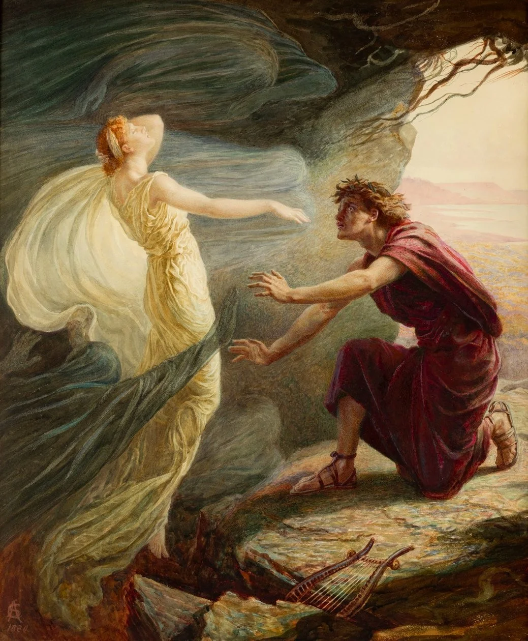 "Orpheus and Eurydice" by Catharine Adelaide Sparkes Digital Download product image (1)