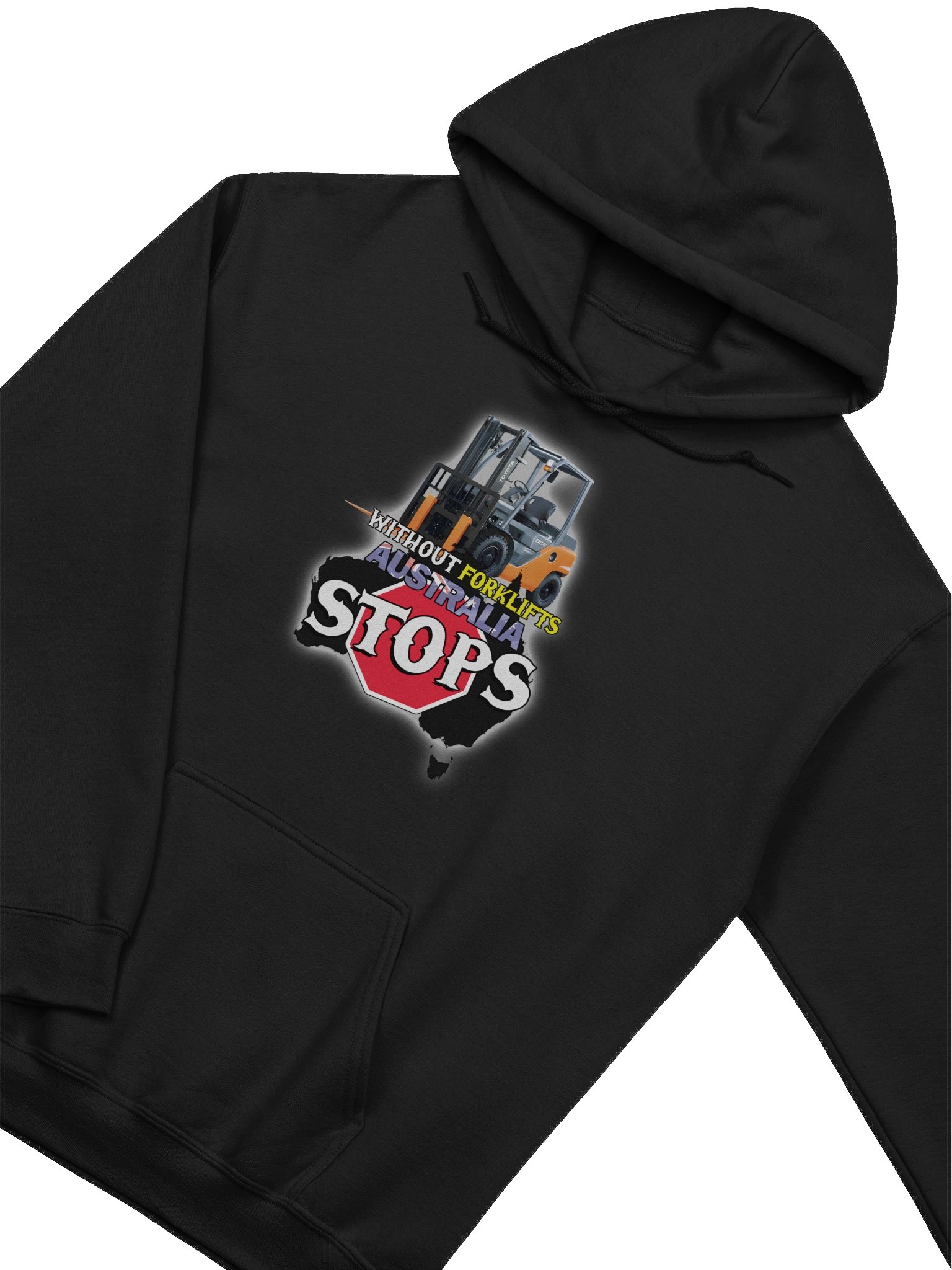 Official Garn 'Without Forklifts' Hoodie product image (3)
