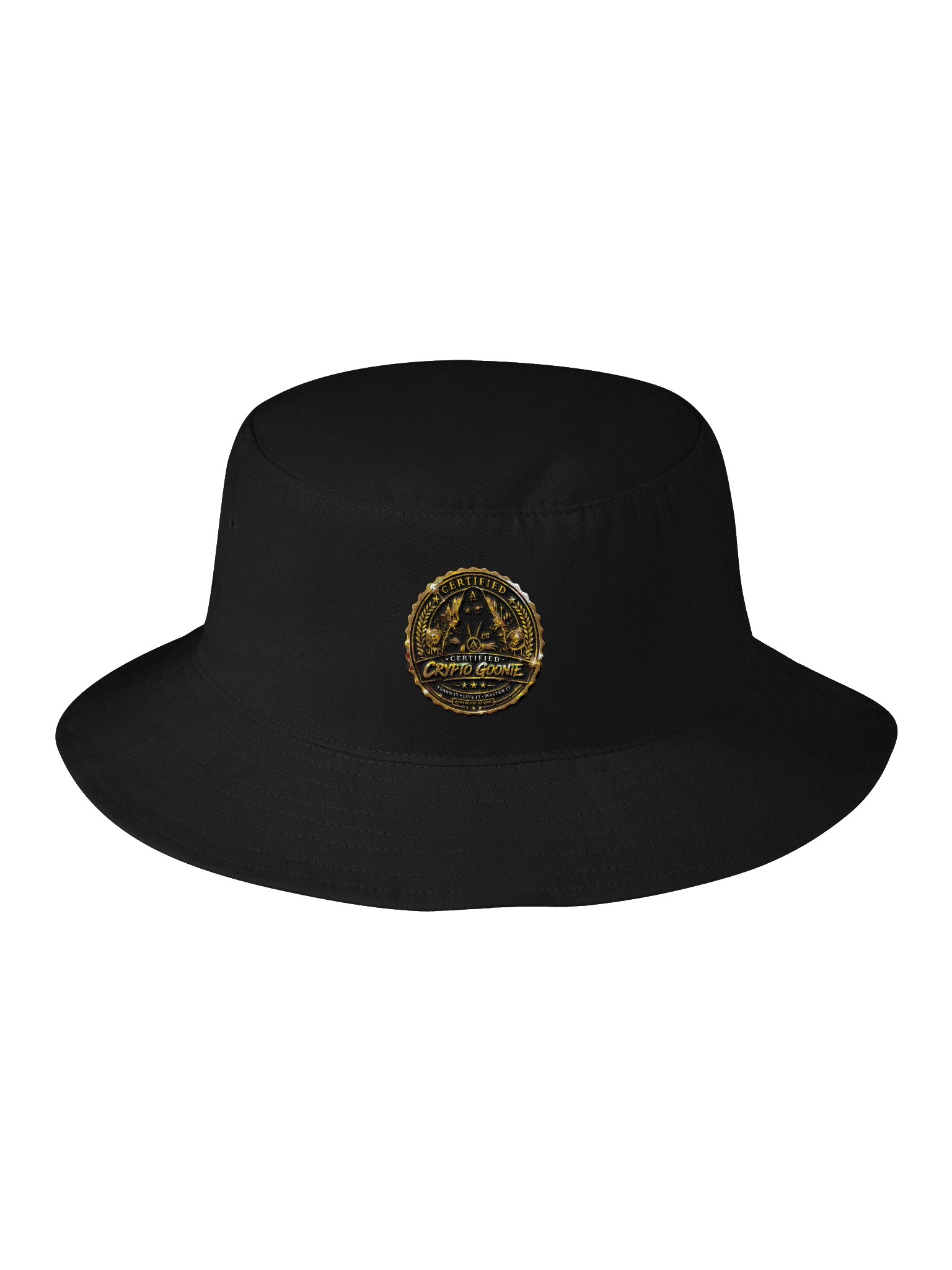Certified Crypto Goonie™ "Get Low" Bucket Hat product image (1)