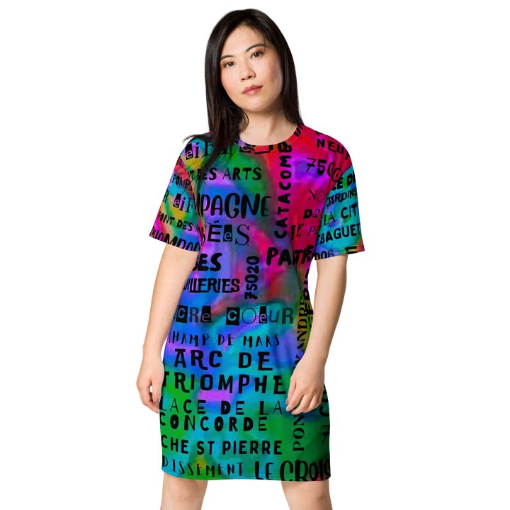 PARIS WORDS - T-SHIRT DRESS product image (2)