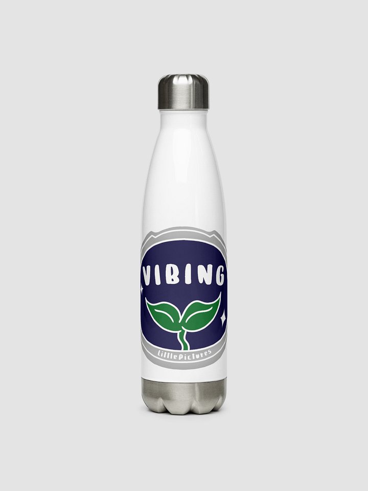Vibing Stainless Steel Water Bottle product image (1)