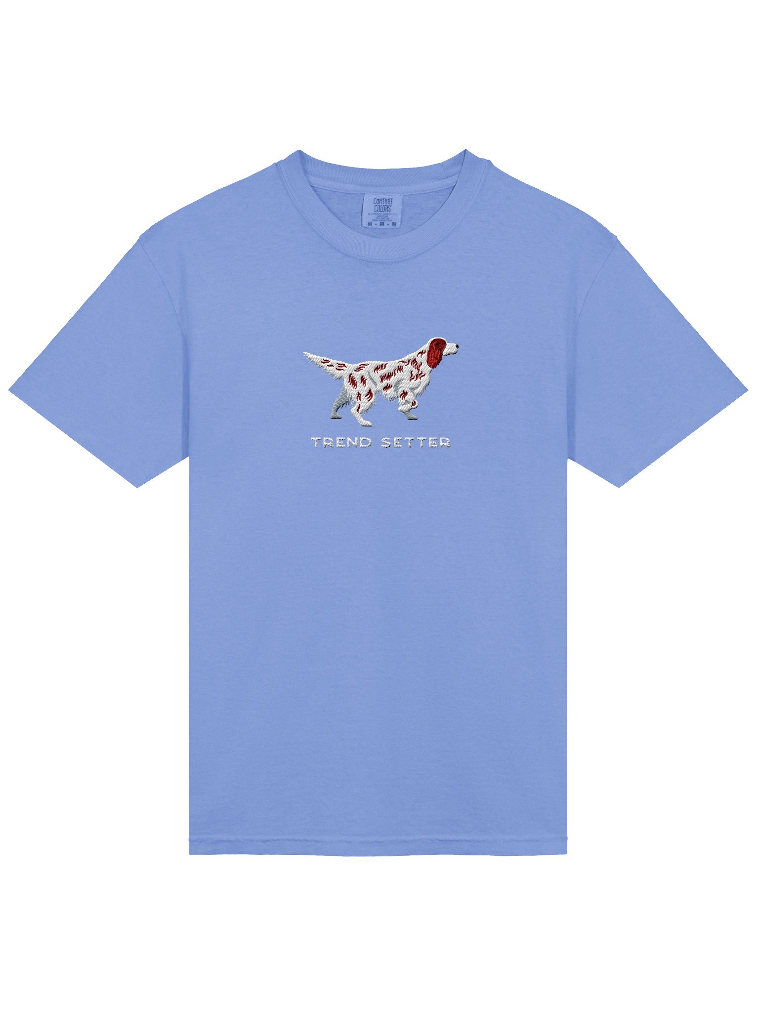 Trend Setter T-Shirt(Embroidered) of an English Setter(Liver Belton) product image (6)
