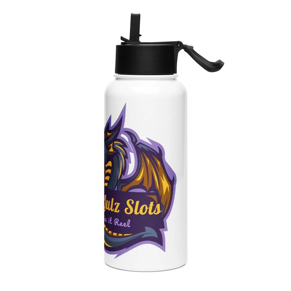 Stainless Steel Water Bottle with a Straw Lid product image (3)