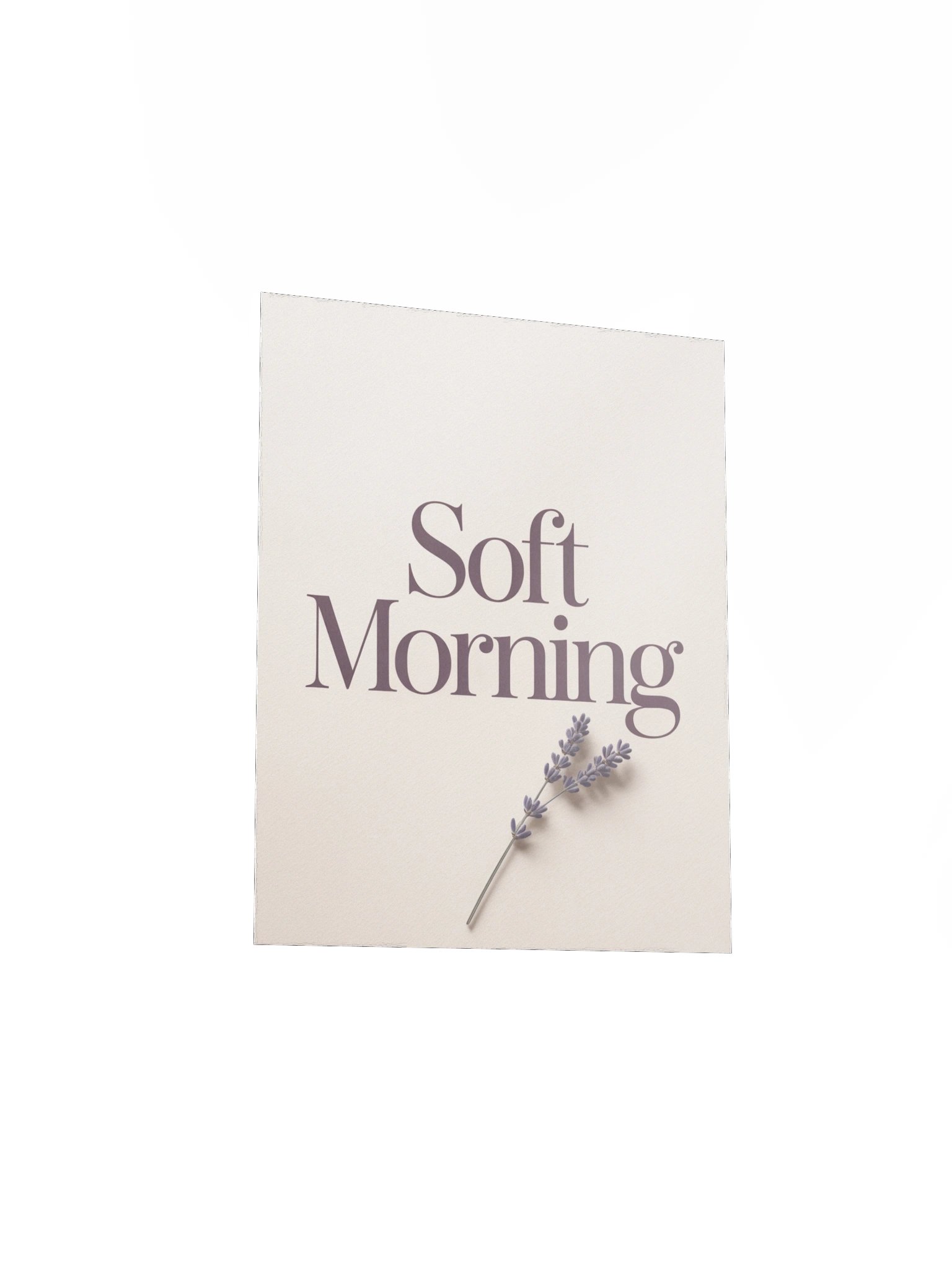Calm Walls Print – Soft Morning product image (8)