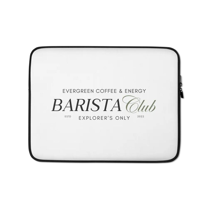 Barista Club Laptop Case | Sip Society product image (1)