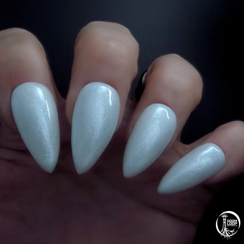 WINTER KILLS - Sparkling Iridescent White Nail Polish product image (4)