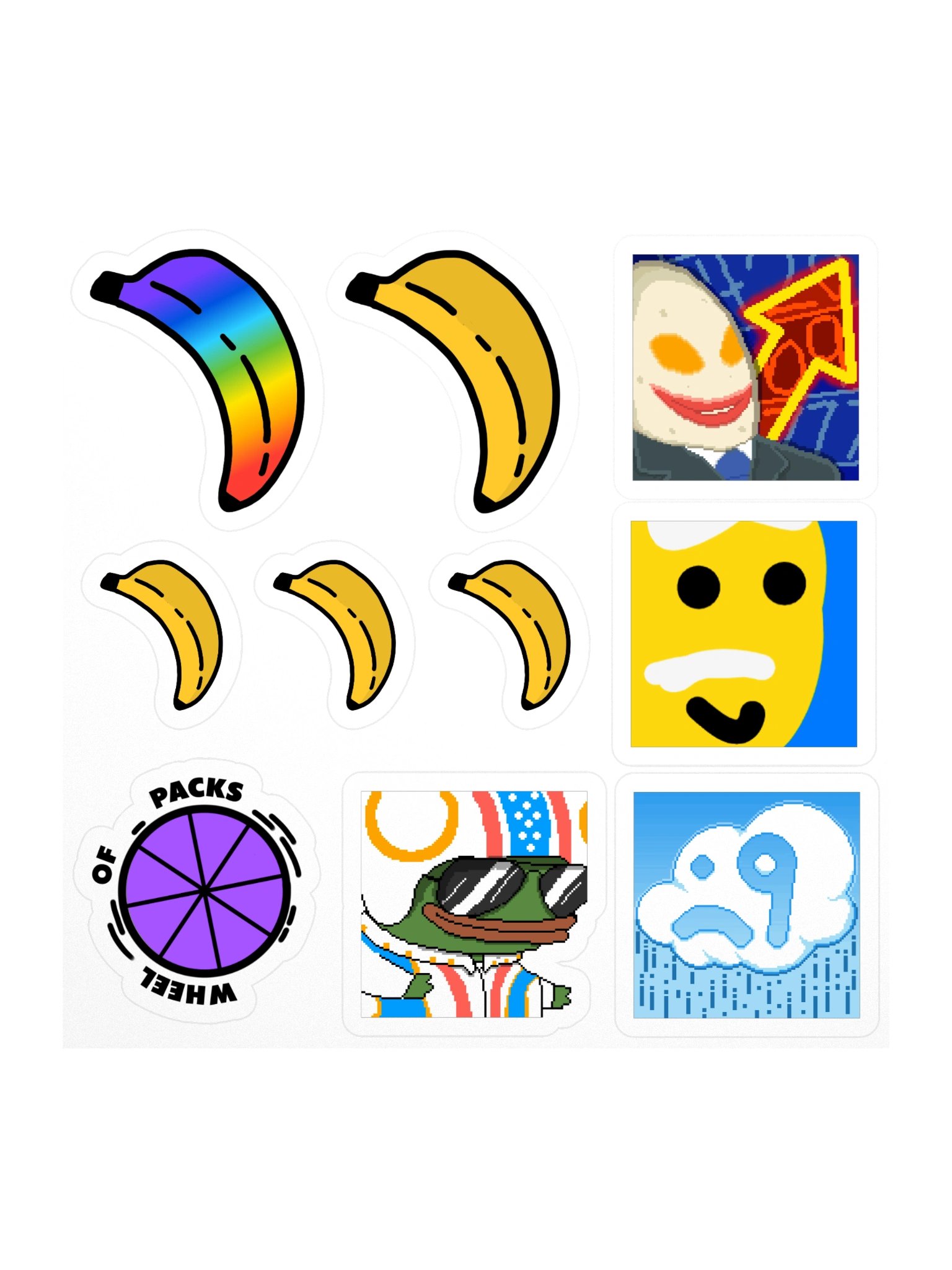 Emote Sticker Pack product image (1)