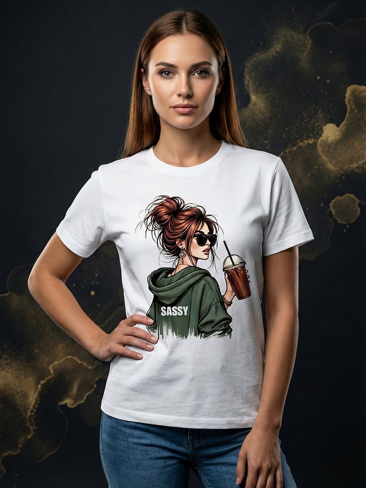 Sassy Energy – Women’s Premium Graphic T-Shirt product image (1)