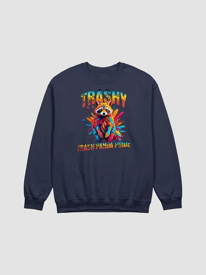 Trashy Trash Panda Pride Crewneck Sweatshirt product image (13)