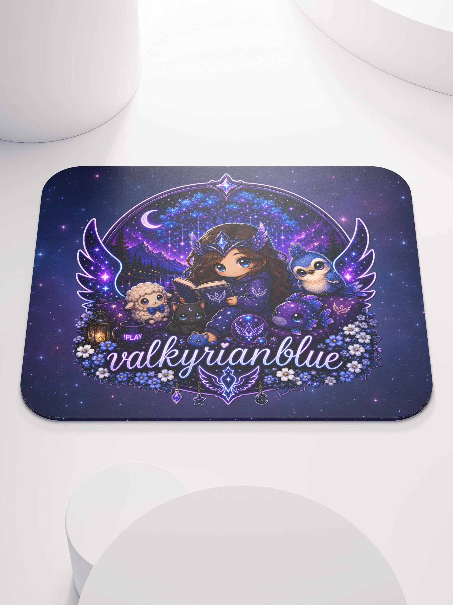 ValkyrianBlue Logo Mouse Pad product image (1)