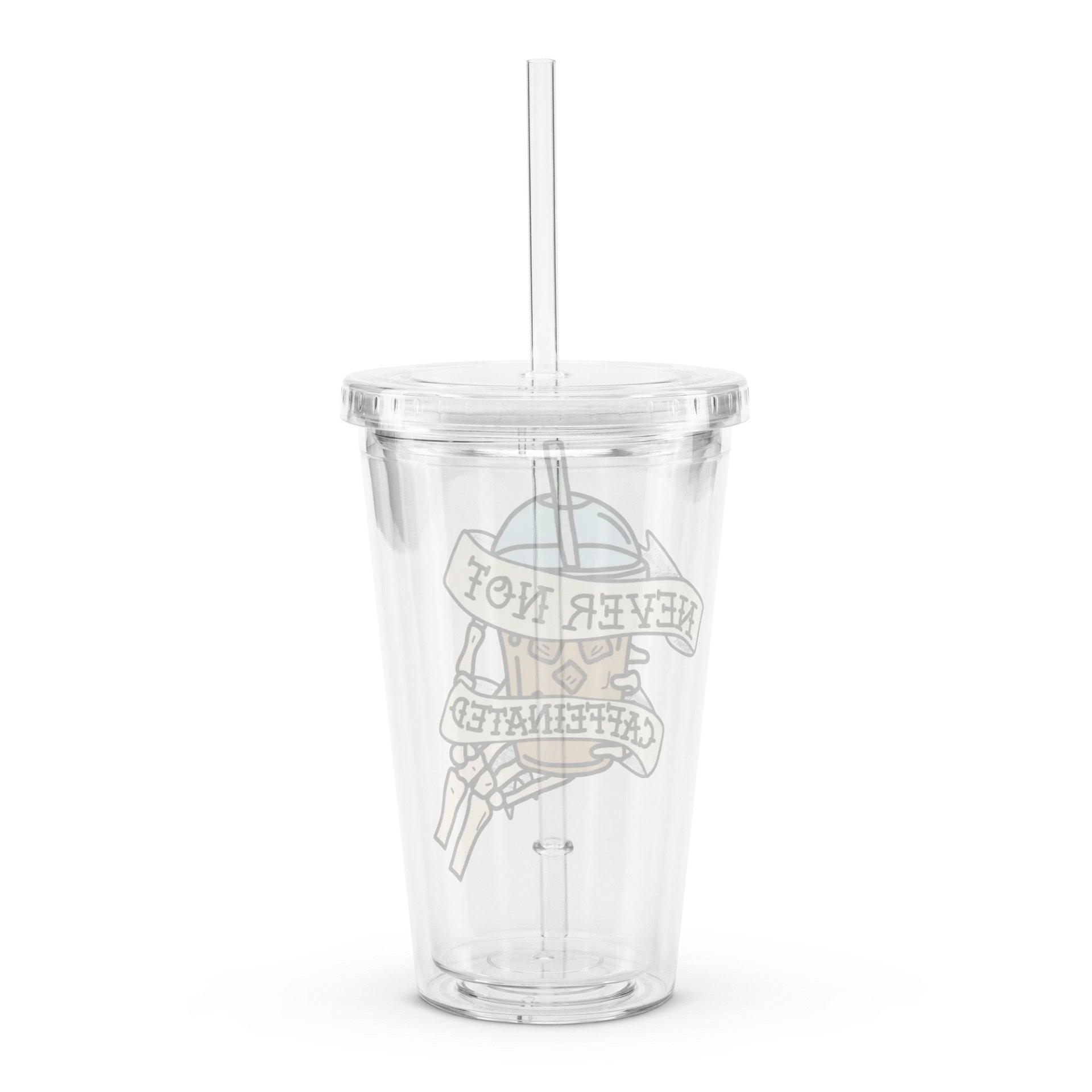 Never Not Caffeinated Iced Coffee Cup product image (2)