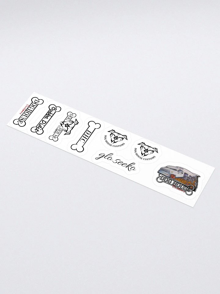 Dog House Customs Vinyl Kiss Cut Stickersheet product image (1)