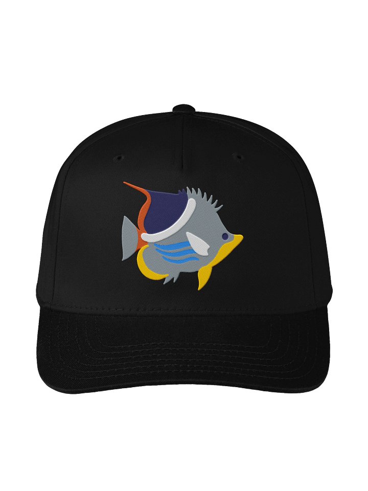 Threadfin Butterflyfish Mid-Profile Baseball Cap (Embroidered) for Reef and Marine Aquarium Lovers product image (4)