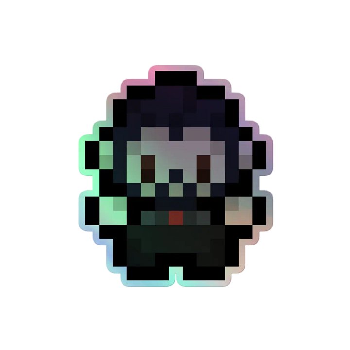 Retro Holographic Sticker Pack - Dark Hero Edition product image (2)