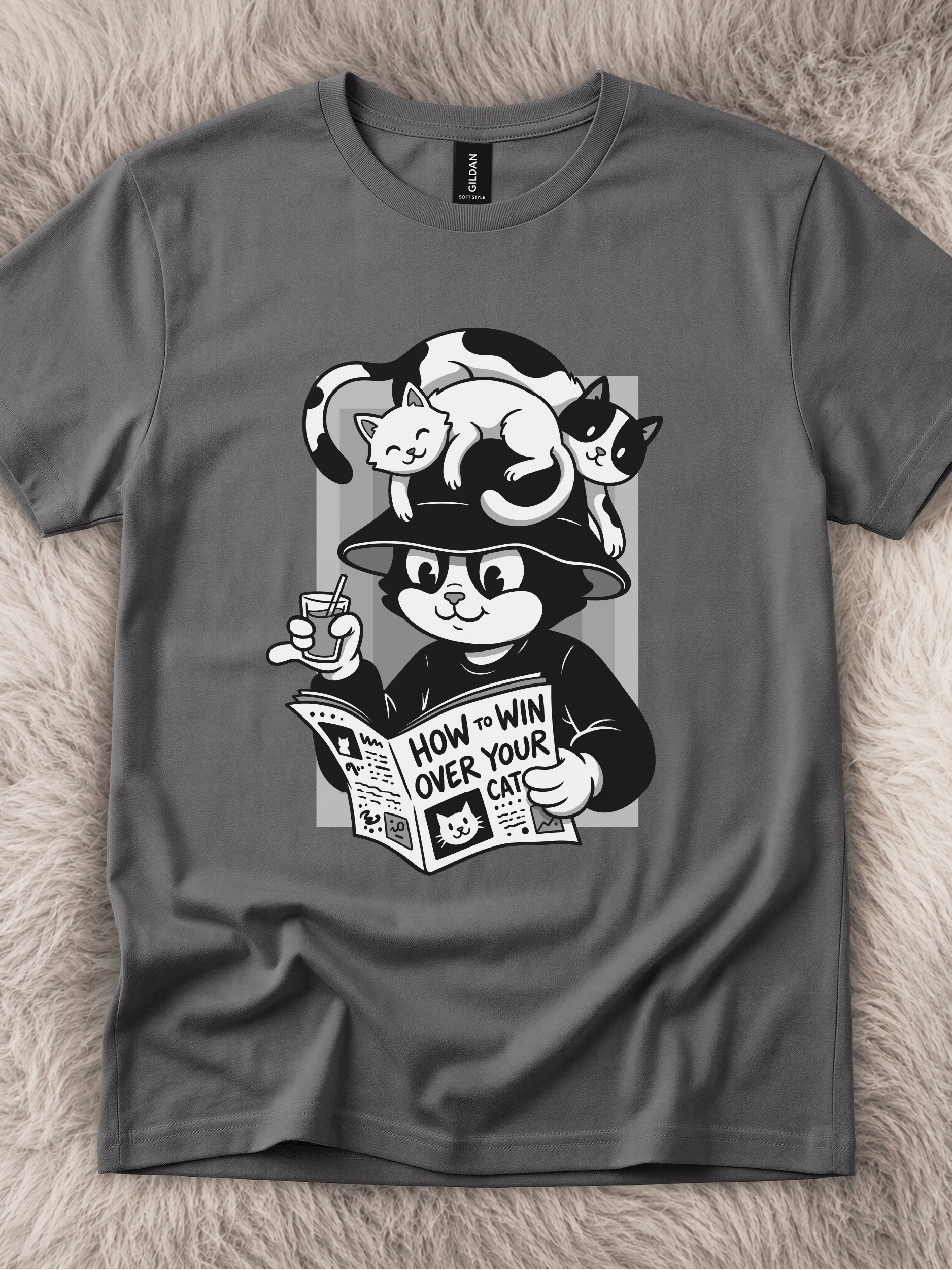 How To Win Over Your Cat Tee product image (1)