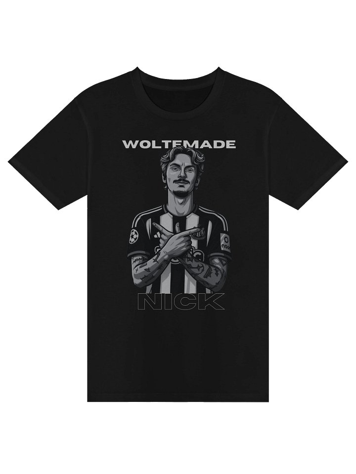 Nick Woltemade Inked Icon Unisex Football Tee product image (1)