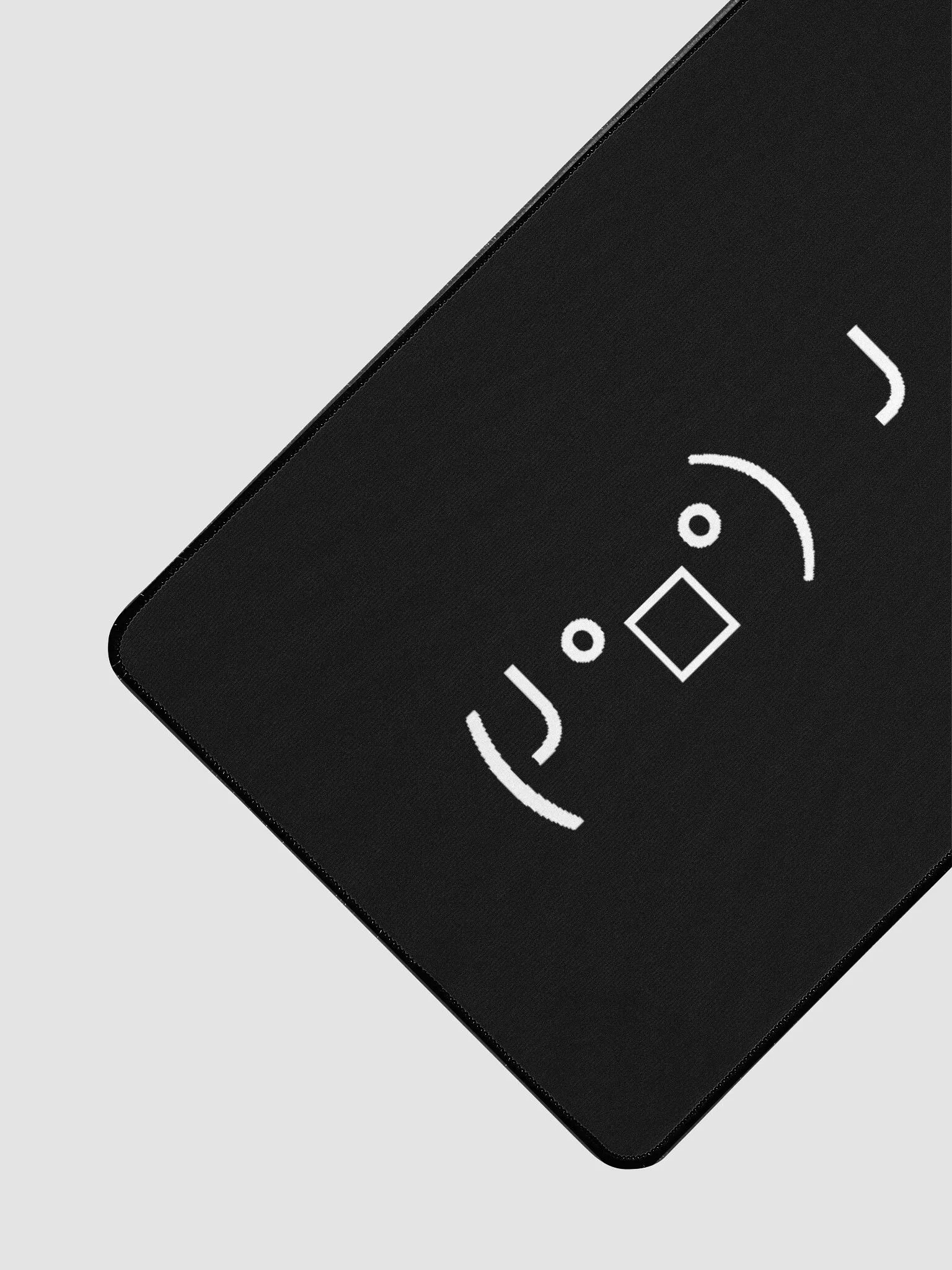 ASCII Face Table Flip Desk Mat product image (2)