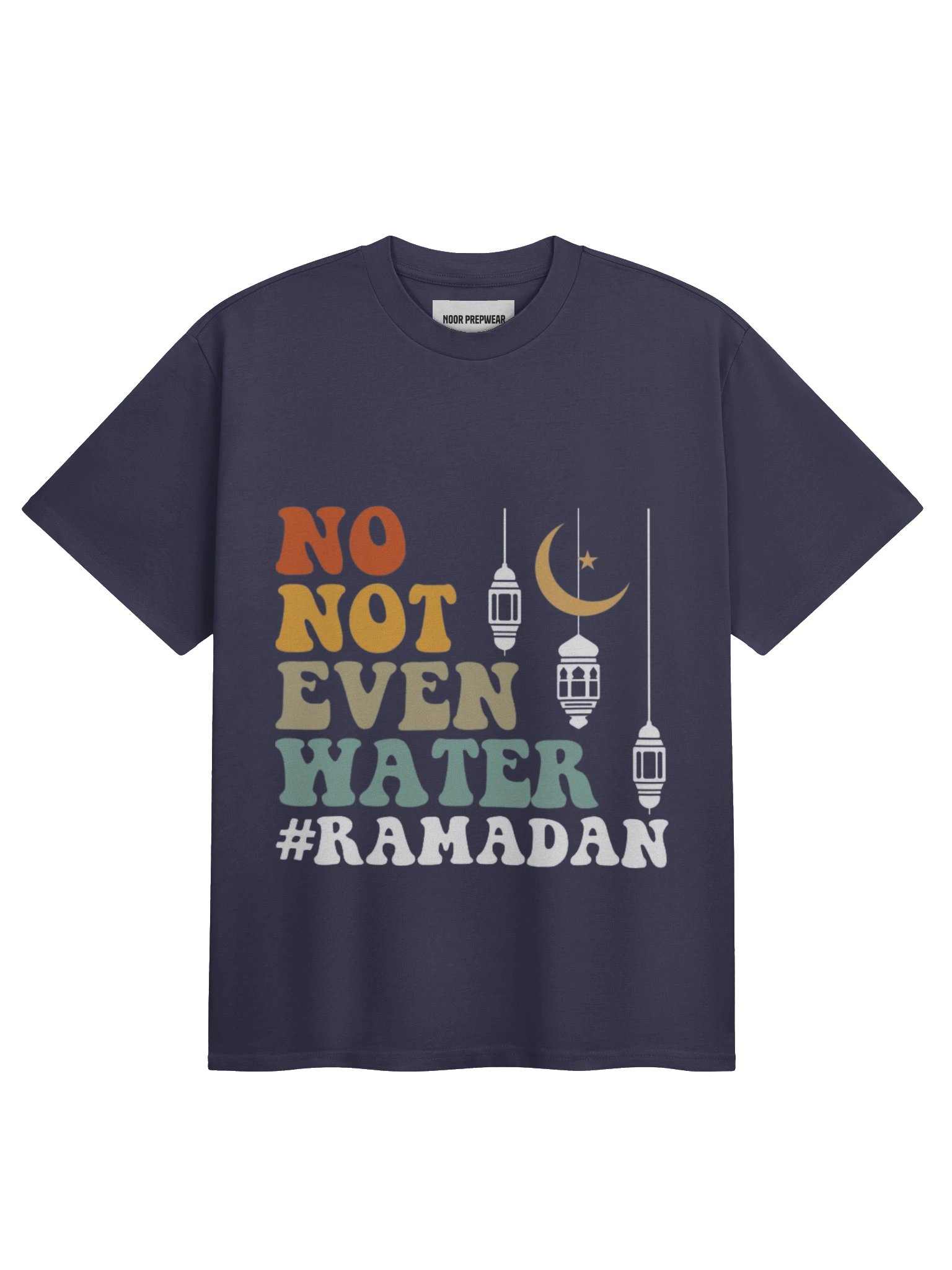 Noor 'No Water' Signature Heavyweight Designer Tee product image (1)