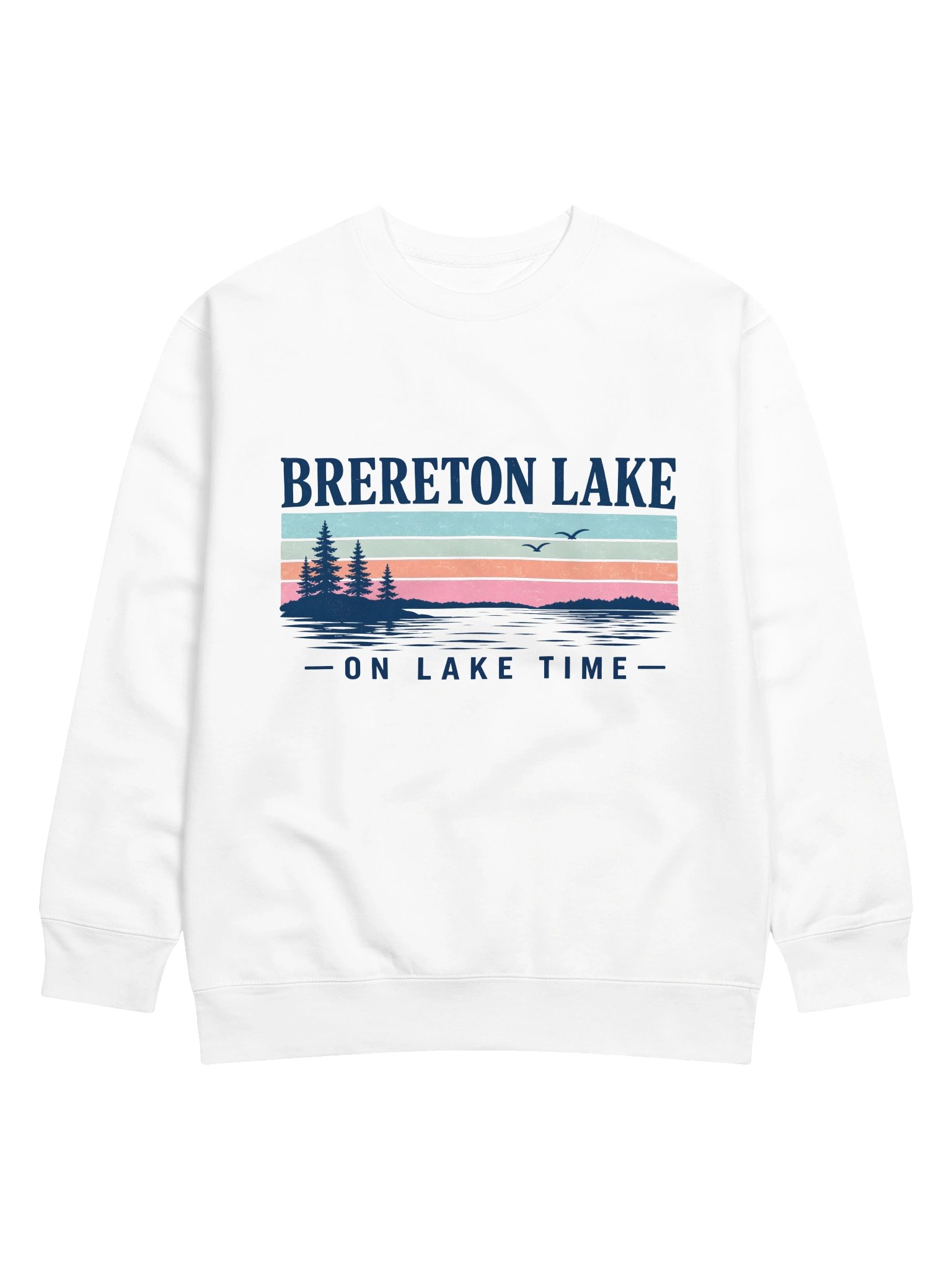 Brereton Lake Sunset Crewneck - 100% Cotton exterior product image (1)