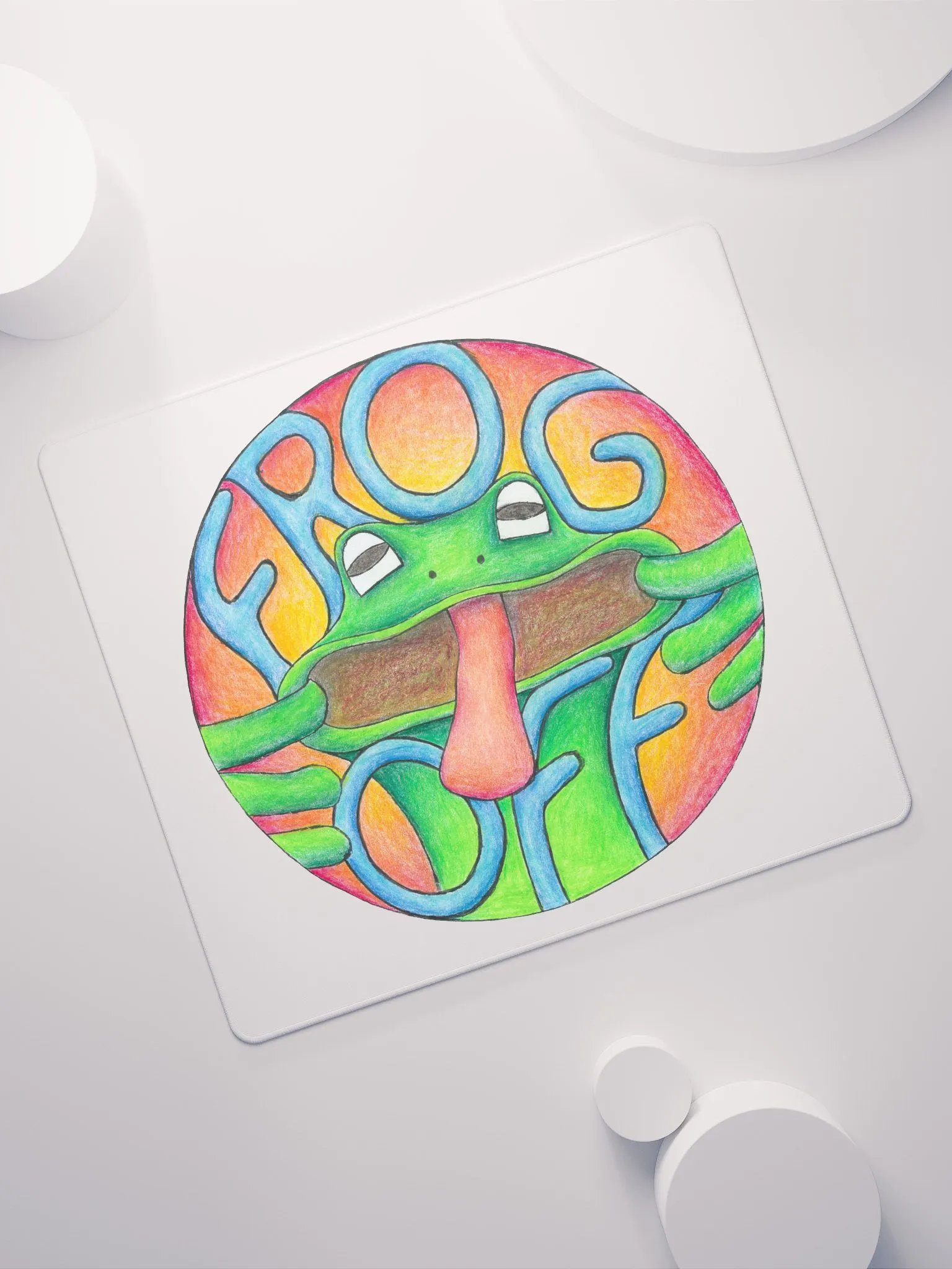 Frog Off Mouse Mat product image (11)