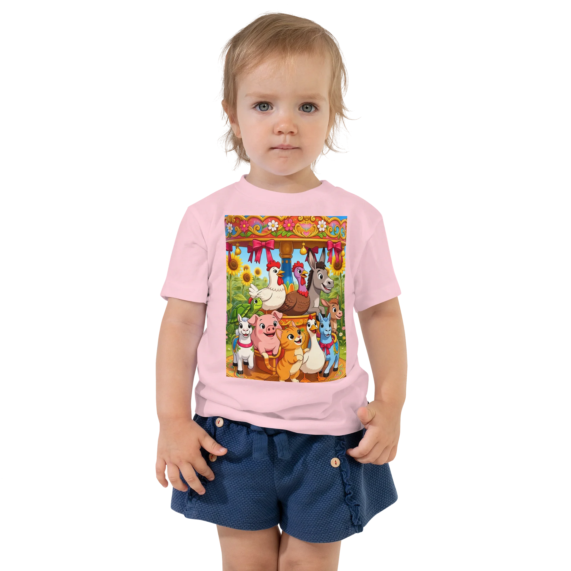 Best Friends Nursery Rhymes Carousel Child T-shirt product image (1)