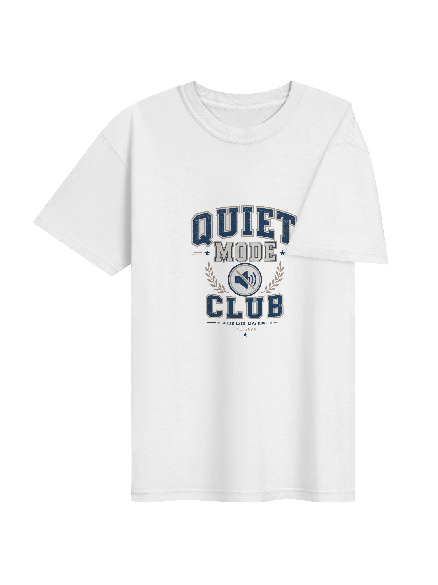 Quiet Mode Club Graphic Tee – Minimal Introvert T-Shirt product image (4)
