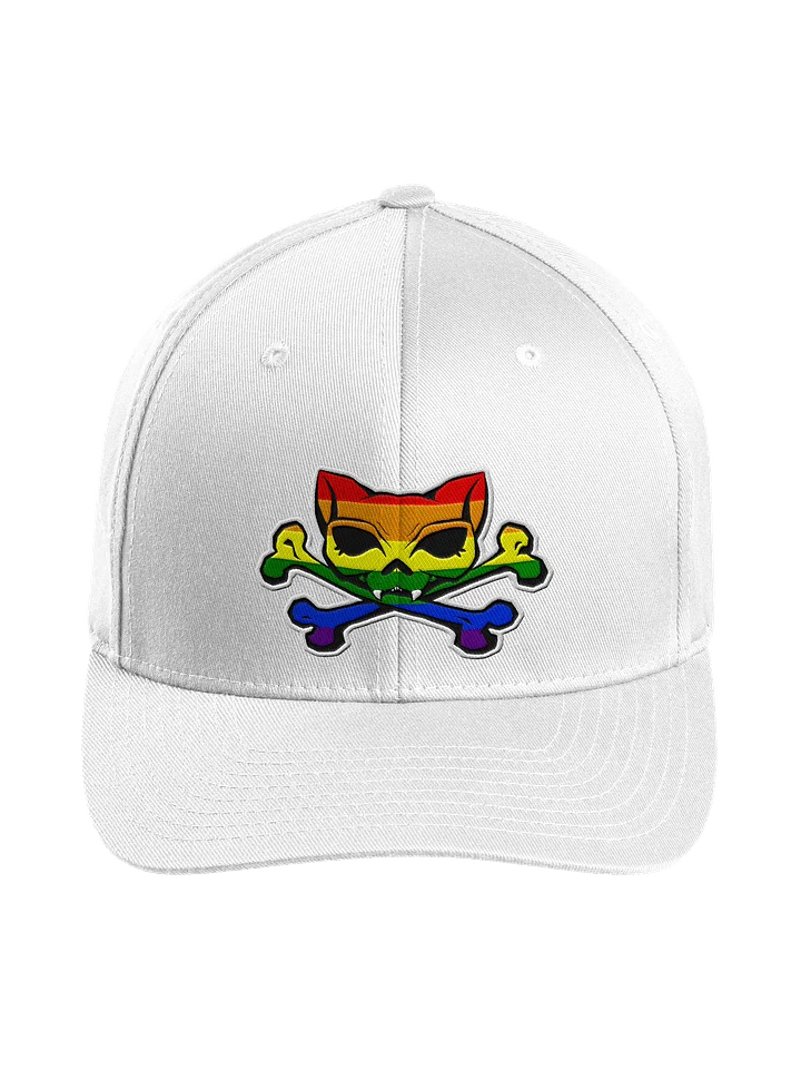 Prideskull Fitted Embroidered Hat product image (22)