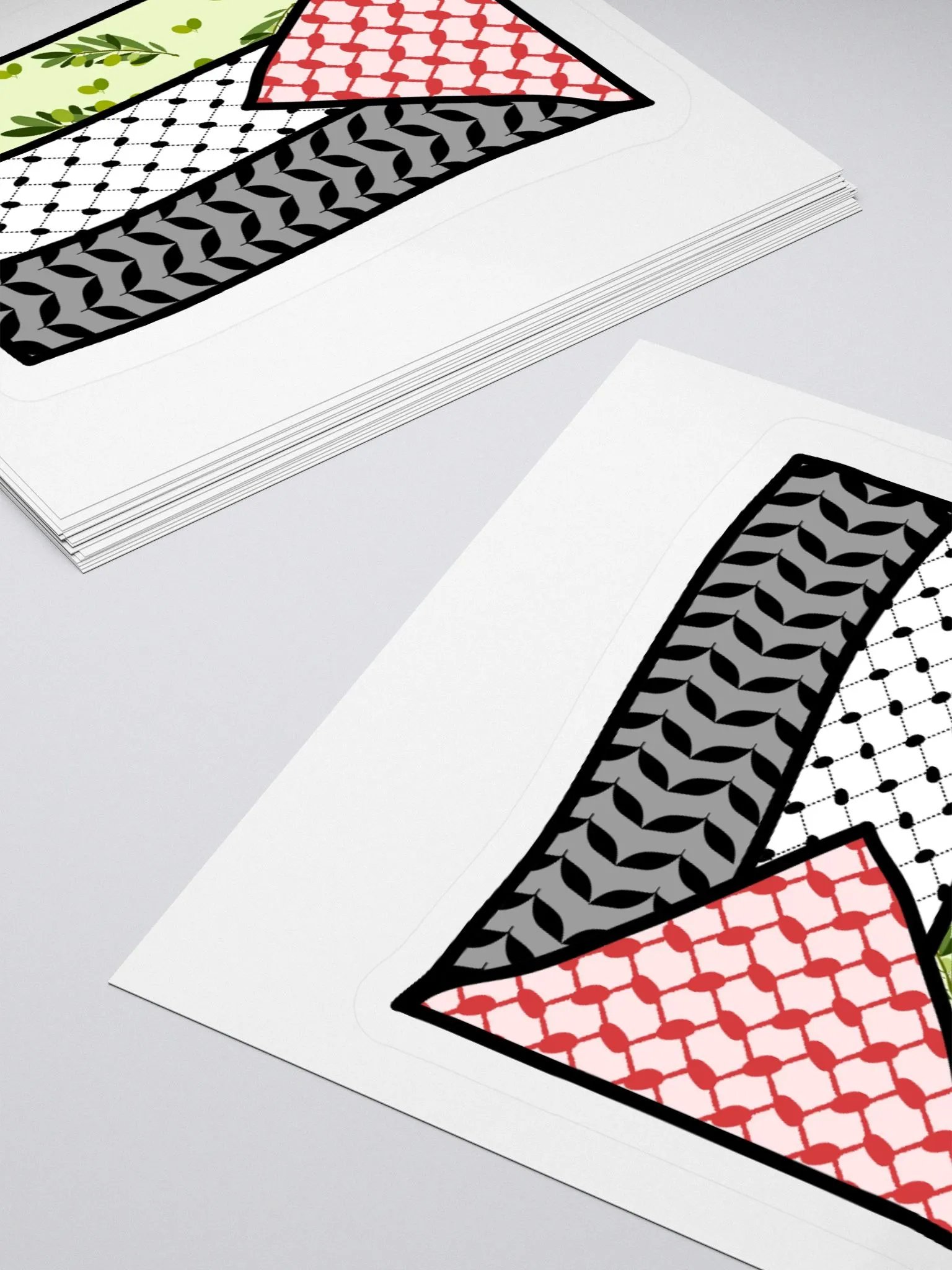 Palestine Keffiyeh Flag Sticker product image (10)