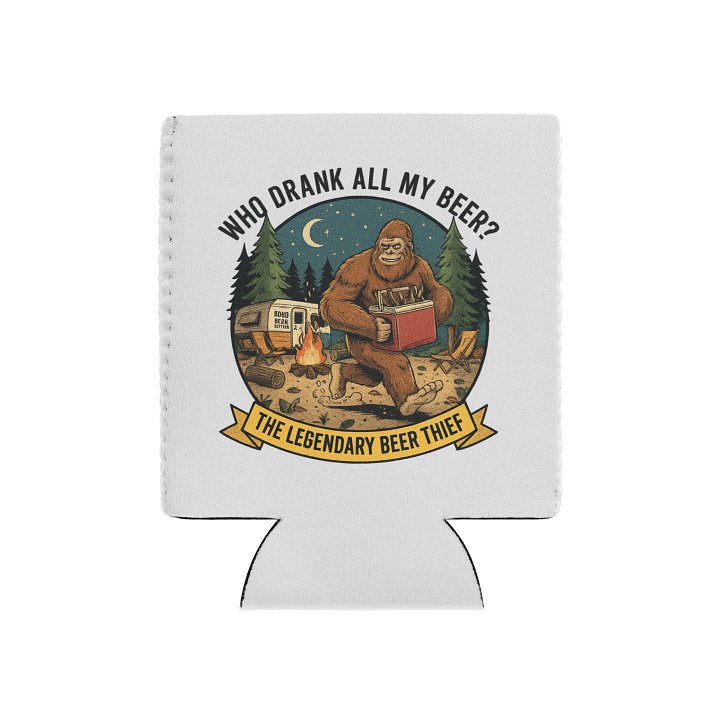 Sasquatch Can Cooler - Legendary Beer Thief Edition product image (1)