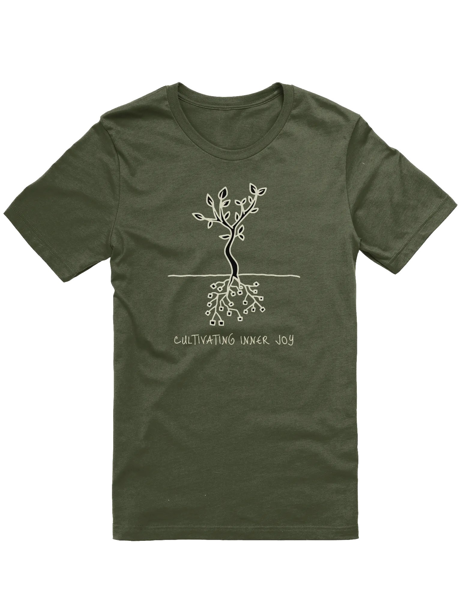 Cultivating Inner Joy Tree T-Shirt product image (1)