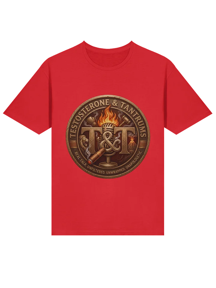 The T&T Signature Tee - RED product image (2)