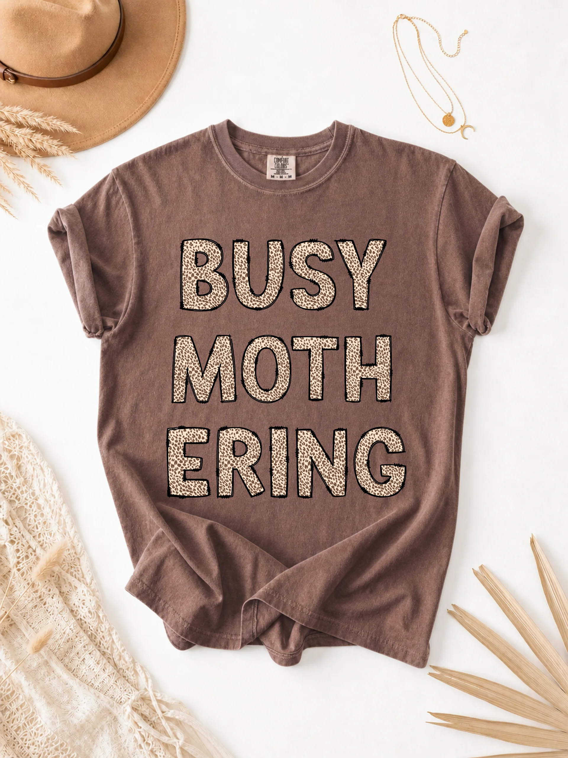 Busy Mothering Doodle Brown/Beige product image (6)