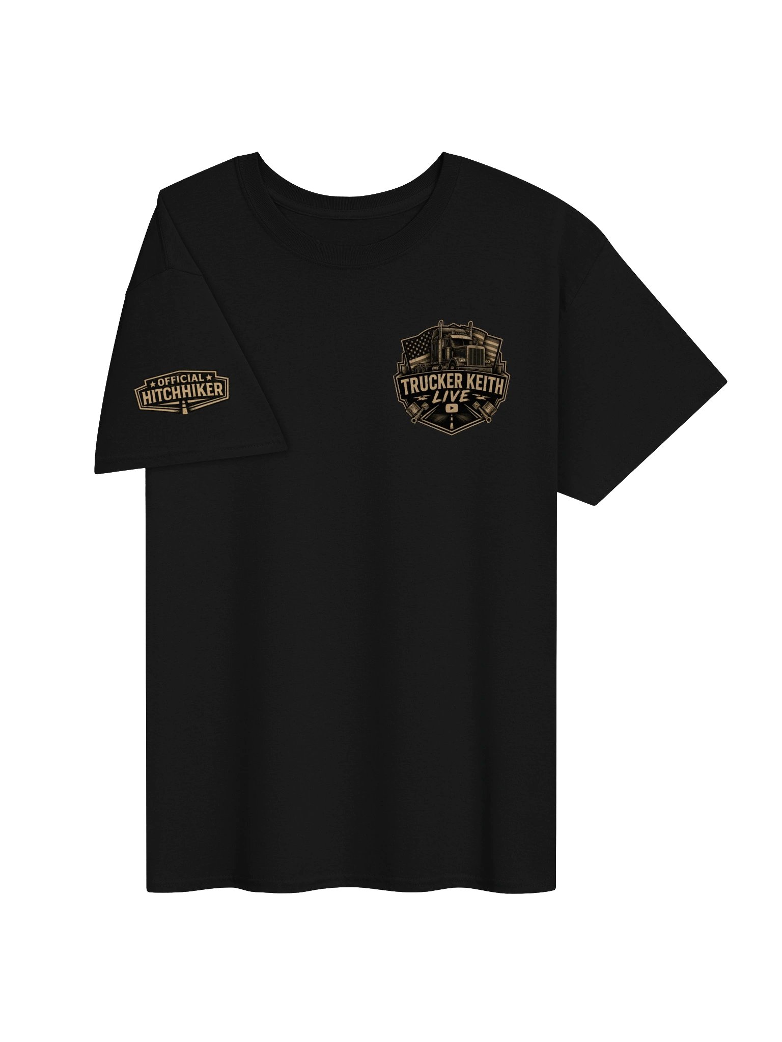 Trucker Keith Live Trucker Emblem Tee product image (3)