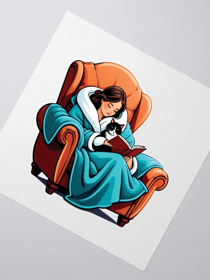 Cozy Reading Time Sticker Set product image (4)