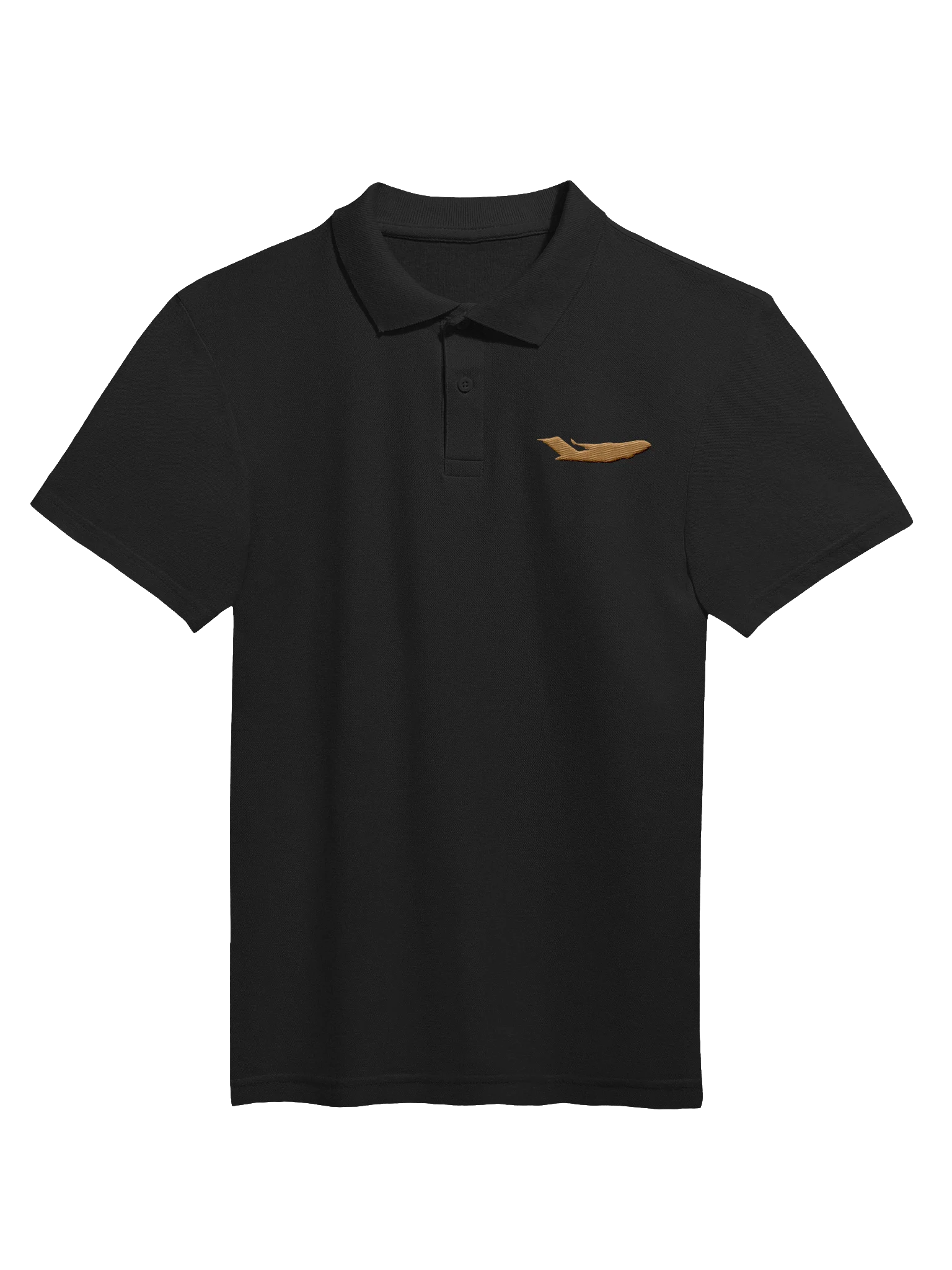 YPPH Plane Guy Black Polo product image (1)