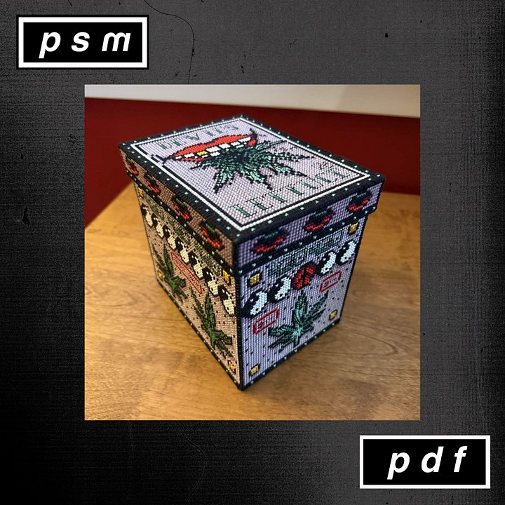 Devil's Lettuce Large Storage Box Pattern product image (2)