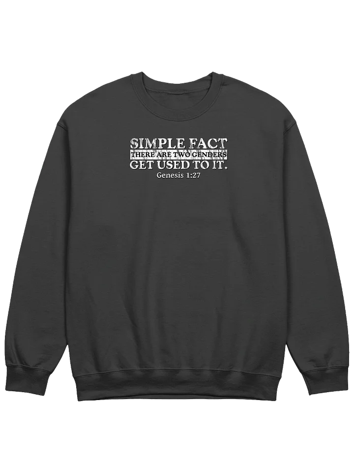 There Are Two Genders Sweatshirt product image (1)